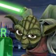 Yoda Battle Slash Star Wars
